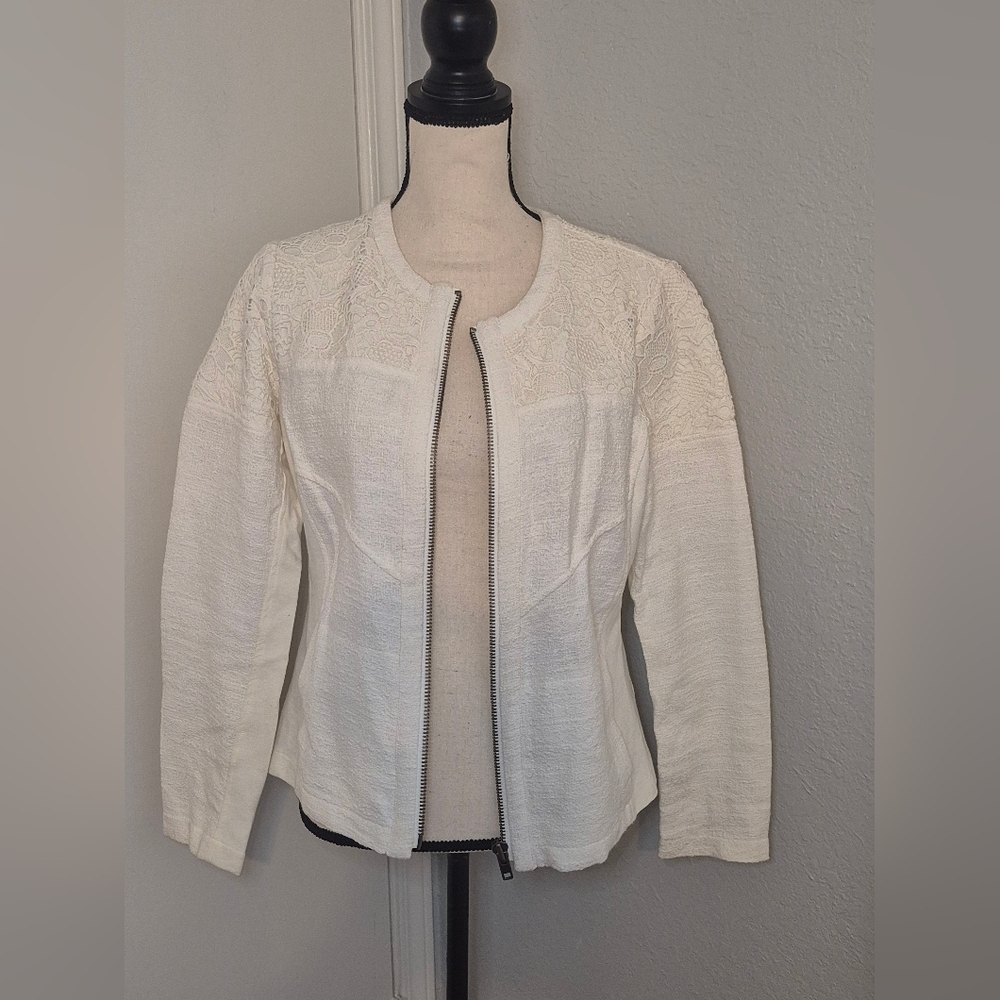 CAbi White Women's Jacket